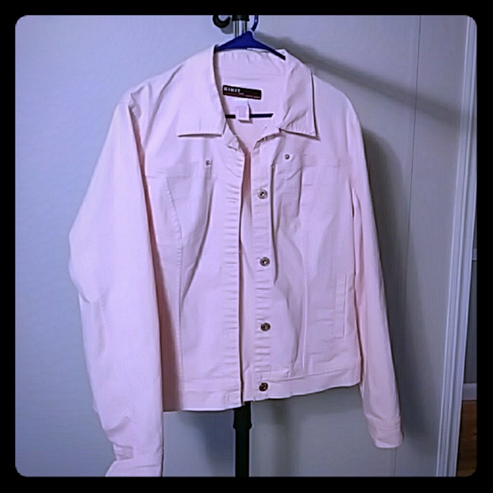 Light Pink Jean Jacket